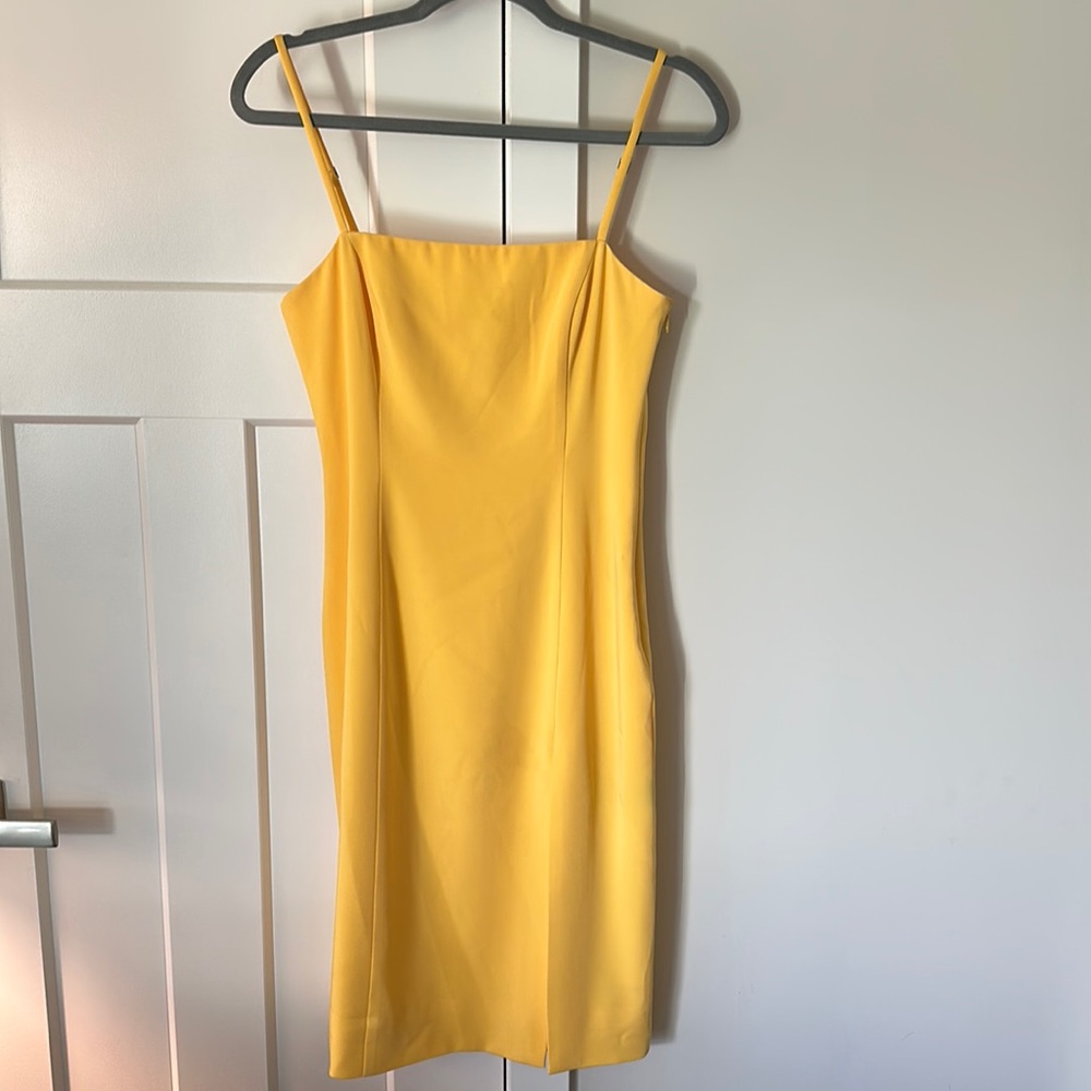 Yellow dress